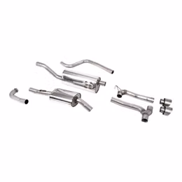 SSXFD377, MILLTEK SSXFD377 Cat-Back Exhaust, 2.37" (Brushed Titanium GT-100 Trims) for FORD Fiesta ST-Line (MK8) Non-OPF/GPF 2017-2019 in UAE, Dubai. Condition - new. Price 9,790 AED. Photo, seller contacts | AUTO.AE