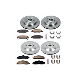 PWR-KOE1560, PowerStop Z17 Evolution Plus Stock Replacement Brake Kits for 1997-2004 CORVETTE, 2004-2009 XLR - KOE1560 in UAE, Dubai. Condition - new. Price 1,370 AED. Photo, seller contacts | AUTO.AE