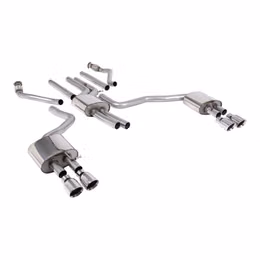 SSXAU1055, MILLTEK SSXAU1055 Cat-Back Exhaust, 2.76" (Polished GT-100 Trims) for AUDI A6 3.0L TFSI S-Line (C7.5) 2015-2018 in UAE, Dubai. Condition - new. Price 14,290 AED. Photo, seller contacts | AUTO.AE