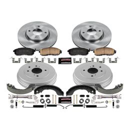 PWR-KOE15252DK, PowerStop Autospecialty Stock Replacement Disc and Drum Brake Kits for 2007-2012 VERSA, SENTRA, 2009-2014 CUBE - KOE15252DK в ОАЭ, Дубай. Состояние - новое. Цена 1 340 AED. Фото, контакты продавца | AUTO.AE