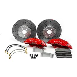 UP-M3MY-317-5.1, UNPLUGGED PERFORMANCE UP-M3MY-317-5.1 Big Brake Kit (front), Street Pads for TESLA Model 3 / Model Y في الإمارات, دبي. Condition - new. Price 40,040 AED. Photo, seller contacts | AUTO.AE