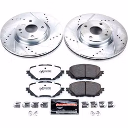 PWR-K7358-26, PowerStop Z26 Street Warrior Brake Upgrade Kits for 2017-2020 124 SPIDER, 2016-2024 MX-5 MIATA - K7358-26 in UAE, Dubai. Condition - new. Price 980 AED. Photo, seller contacts | AUTO.AE