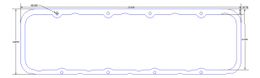 FOG-6105, Flatout Gaskets Valve Cover Gaskets 6105 في الإمارات, دبي. Condition - new. Price 170 AED. Photo, seller contacts | AUTO.AE