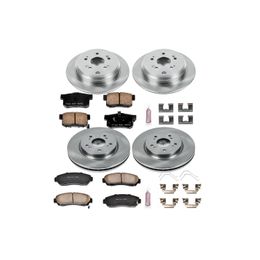 PWR-KOE6305, PowerStop Z17 Evolution Plus Stock Replacement Brake Kits for 2012-2016 CR-V - KOE6305 في الإمارات, دبي. Condition - new. Price 1,170 AED. Photo, seller contacts | AUTO.AE