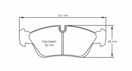 2180-RST3, PAGID 2180-RST3 Front Brake Pads for BMW 318i - 325i (E36) / Z4 2003-2009 في الإمارات, دبي. Condition - new. Price 1,750 AED. Photo, seller contacts | AUTO.AE
