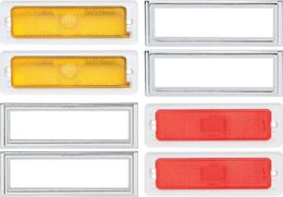 OER-N5028, OER Marker Lamp Bezels for 1970-1974 NOVA - N5028 в ОАЭ, Дубай. Состояние - новое. Цена 760 AED. Фото, контакты продавца | AUTO.AE