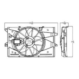 BDY-FO3115174, Body Parts Replacement Electric Cooling Fans FO3115174 في الإمارات, دبي. Condition - new. Price 780 AED. Photo, seller contacts | AUTO.AE