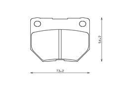 EP231MX72, ENDLESS EP231MX72 Rear brake pads SUBARU IMPREZA WRX (GDA)/NISSAN S13/S14 في الإمارات, دبي. Condition - new. Price 1,110 AED. Photo, seller contacts | AUTO.AE