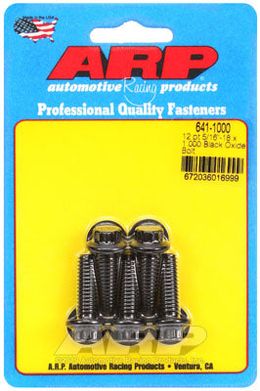 641-1000, ARP 641-1000 SAE Bolt Kit 5/16-18 x 1.000 12pt black oxide bolts в ОАЭ, Дубай. Состояние - новое. Цена 180 AED. Фото, контакты продавца | AUTO.AE