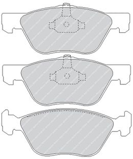 FCP1052R, FERODO FCP1052R Front Brake Pads DS3000 for ALFA ROMEO GT (937) / 147 (937) / 156 (932) / GTV in UAE, Dubai. Condition - new. Price 1,260 AED. Photo, seller contacts | AUTO.AE