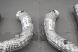 DZMR-M178-HS Heatshield Downpipe for Mercedes-AMG GT (M178) in UAE, Dubai. Condition - new. Price 6,600 AED. Photo, seller contacts | AUTO.AE
