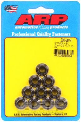 200-8674, ARP 200-8674 Nut Kit 5/16-24 hex flange في الإمارات, دبي. Condition - new. Price 210 AED. Photo, seller contacts | AUTO.AE