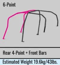 1C6 261 B, CUSCO 1C6 261 B Roll Cage D1 along Roof (6 point, 5 passenger, Escape Dash) for TOYOTA Yaris (MXPA10) 2020- في الإمارات, دبي. Condition - new. Price 6,750 AED. Photo, seller contacts | AUTO.AE