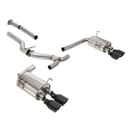 SSXSB156, MILLTEK SSXSB156 Cat-Back Exhaust, 3'' (GT-100 Cerakote Black Tips) for SUBARU Impreza WRX 2.4T (VB) 2022- в ОАЭ, Дубай. Состояние - новое. Цена 11 460 AED. Фото, контакты продавца | AUTO.AE