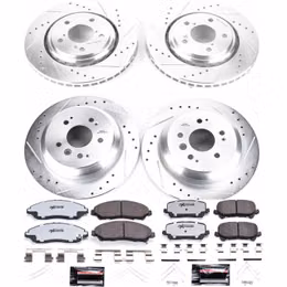 PWR-K7576-36, PowerStop Z36 Truck and Tow Brake Upgrade Kits for 2016-2022 PILOT, 2017-2025 RIDGELINE - K7576-36 في الإمارات, دبي. Condition - new. Price 2,280 AED. Photo, seller contacts | AUTO.AE