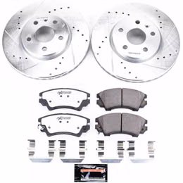 PWR-K3031-26, PowerStop Z26 Street Warrior Brake Upgrade Kits for 2010-2011 9-5, 2010-2015 CAMARO - K3031-26 in UAE, Dubai. Condition - new. Price 1,530 AED. Photo, seller contacts | AUTO.AE