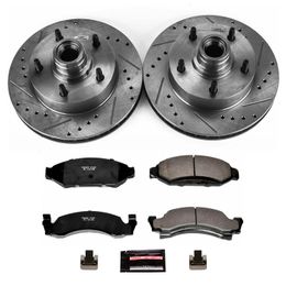 PWR-K1766, PowerStop Z23 Evolution Sport Brake Upgrade Kits for 1987-1993 E-150 ECONOLINE, F-150, 1990-1993 E-150 ECONOLINE CLUB WAGON - K1766 in UAE, Dubai. Condition - new. Price 1,700 AED. Photo, seller contacts | AUTO.AE
