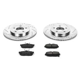 PWR-K4749, PowerStop Z23 Evolution Sport Brake Upgrade Kits for 2011-2014 MUSTANG - K4749 في الإمارات, دبي. Condition - new. Price 870 AED. Photo, seller contacts | AUTO.AE