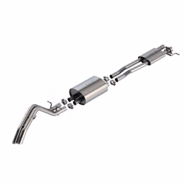 140972, BORLA 140972 Exhaust System Cat-Back 2.25", S-Type (2.38" Bright Chrome Tips) for FORD Ranger 2.7L 4WD 2024- in UAE, Dubai. Condition - new. Price 6,930 AED. Photo, seller contacts | AUTO.AE