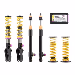 3A771095, KW 3A771095 Coilover Kit INOX V4 (incl. deactivation for electronic dampers) for PORSCHE Taycan (Y1A) 2019- في الإمارات, دبي. Condition - new. Price 27,570 AED. Photo, seller contacts | AUTO.AE
