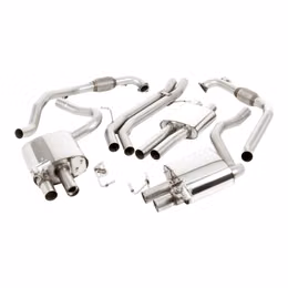 SSXAU1135, MILLTEK SSXAU1135 Cat-Back Exhaust, 2.5'' (Quad JET-100 Carbon Trims) for AUDI S5 Coupe / Cabrio RHD (B9) 2017- في الإمارات, دبي. Condition - new. Price 19,200 AED. Photo, seller contacts | AUTO.AE