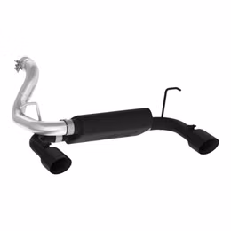 S5529BLK, MBRP S5529BLK Axle-Back 2.5" Armor BLK (Black-Coated Aluminized Steel / Dual) for JEEP Wrangler 3.6L (JL) 2018- في الإمارات, دبي. Condition - new. Price 3,250 AED. Photo, seller contacts | AUTO.AE