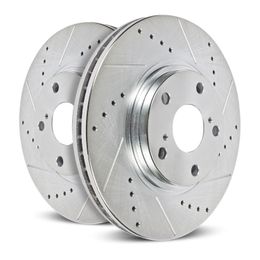 PWR-AR82209XPR, PowerStop Evolution Drilled and Slotted Rotors for 2023-2024 SILVERADO 1500, 2021-2026 TAHOE - AR82209XPR in UAE, Dubai. Condition - new. Price 1,450 AED. Photo, seller contacts | AUTO.AE