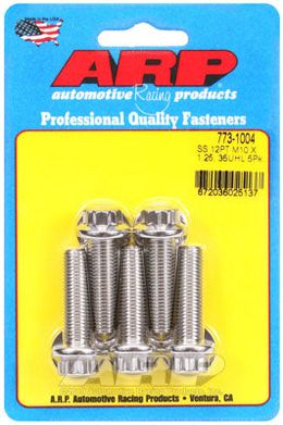 773-1004, ARP 773-1004 Metric Thread Bolt Kit M10 x 1.25 x 35 12pt SS bolts в ОАЭ, Дубай. Состояние - новое. Цена 270 AED. Фото, контакты продавца | AUTO.AE