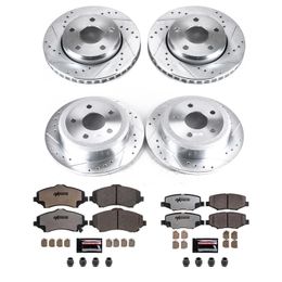 PWR-K2798-36, PowerStop Z36 Truck and Tow Brake Upgrade Kits for 2007-2017 WRANGLER, 2018 WRANGLER JK - K2798-36 في الإمارات, دبي. Condition - new. Price 2,100 AED. Photo, seller contacts | AUTO.AE