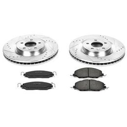 PWR-K5944, PowerStop Z23 Evolution Sport Brake Upgrade Kits for 2011-2014 MUSTANG - K5944 في الإمارات, دبي. Condition - new. Price 1,150 AED. Photo, seller contacts | AUTO.AE