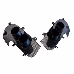 F1 333 BL, NOVITEC F1 333 BL Exhaust Tailpipes, Black, 2pcs for FERRARI Portofino M 2020-2023 في الإمارات, دبي. Condition - new. Price 2,210 AED. Photo, seller contacts | AUTO.AE