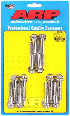454-2106, ARP 454-2106 Intake Manifold Bolt Kit for Ford 351 Cleveland. with Edelbrock RPM Air Gap Manifold. ARP Stainless. 12pt в ОАЭ, Дубай. Состояние - новое. Цена 410 AED. Фото, контакты продавца | AUTO.AE