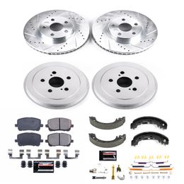 PWR-K15227DK, PowerStop Z23 Evolution Sport Disc and Drum Brake Upgrade Kits for 2003-2008 COROLLA - K15227DK in UAE, Dubai. Condition - new. Price 1,450 AED. Photo, seller contacts | AUTO.AE