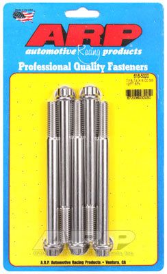 616-5000, ARP 616-5000 SAE Bolt Kit 7/16-14 X 5.000 12pt SS bolts в ОАЭ, Дубай. Состояние - новое. Цена 340 AED. Фото, контакты продавца | AUTO.AE