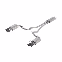 1014045BC, BORLA 1014045BC Cat-Back Exhaust System 2.5", Touring (4" RD X 9.5" And 4" RD X 6.2" Black Chrome Tips), With Valves for FORD Mustang GT 5.0L 2018-2023 في الإمارات, دبي. Condition - new. Price 11,760 AED. Photo, seller contacts | AUTO.AE