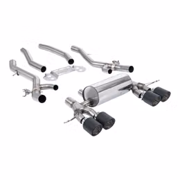 SSXBM1321, MILLTEK SSXBM1321 Secondary Cat-Back Exhaust, 3.15" (Blue Titanium GT-115 Trims) for BMW M3 (G80 / G81) / M4 (G82) in UAE, Dubai. Condition - new. Price 22,460 AED. Photo, seller contacts | AUTO.AE