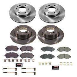 PWR-KOE8661, PowerStop Z17 Evolution Plus Stock Replacement Brake Kits KOE8661 в ОАЭ, Дубай. Состояние - новое. Цена 1 780 AED. Фото, контакты продавца | AUTO.AE