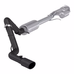 S5019BLK, MBRP S5019BLK Cat-Back 3" Armor BLK (Black-Coated Aluminized Steel / Single) for CHEVROLET Silverado 1500 / GMC Sierra 1500 2019- in UAE, Dubai. Condition - new. Price 4,790 AED. Photo, seller contacts | AUTO.AE