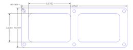 FOG-1045, Flatout Gaskets Carburetor Base Plate Gaskets 1045 في الإمارات, دبي. Condition - new. Price ⁦160 AED⁩. Photo, seller contacts | AUTO.AE