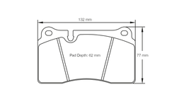 4906-RSC2, PAGID 4906-RSC2 Rear brake pads RSC2 CHEVROLET CORVETTE/FERRARI F430 in UAE, Dubai. Condition - new. Price 2,850 AED. Photo, seller contacts | AUTO.AE