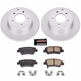 PWR-CRK5381, PowerStop Z17 Evolution Plus GEOMET Coated Brake Kits for 2012-2017 AZERA, 2011-2016 OPTIMA, 2011-2015 SONATA - CRK5381 in UAE, Dubai. Condition - new. Price 580 AED. Photo, seller contacts | AUTO.AE