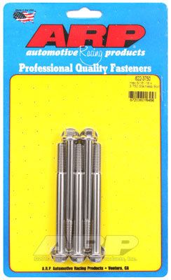 622-3750, ARP 622-3750 SAE Bolt Kit 5/16-18 x 3.750 hex SS bolts в ОАЭ, Дубай. Состояние - новое. Цена 240 AED. Фото, контакты продавца | AUTO.AE