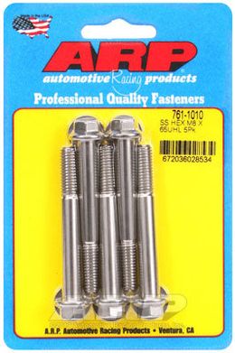 761-1010, ARP 761-1010 Metric Thread Bolt Kit M8 x 1.25 x 65mm hex SS bolts in UAE, Dubai. Condition - new. Price 250 AED. Photo, seller contacts | AUTO.AE