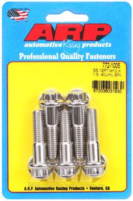 772-1005, ARP 772-1005 Metric Thread Bolt Kit M10 x 1.50 x 40 12pt SS bolts в ОАЭ, Дубай. Состояние - новое. Цена 280 AED. Фото, контакты продавца | AUTO.AE