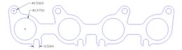 FOG-7326, Flatout Gaskets GPC Header Gaskets 7326 في الإمارات, دبي. Condition - new. Price 170 AED. Photo, seller contacts | AUTO.AE