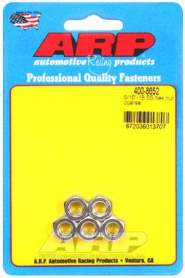 400-8652, ARP 400-8652 Nut Kit 5/16"-18 SS coarse hex в ОАЭ, Дубай. Состояние - новое. Цена 150 AED. Фото, контакты продавца | AUTO.AE
