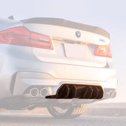 5250BMV, VORSTEINER 5250BMV Rear Diffuser VRS (Gloss Carbon) for BMW M5 (F90) 2017- в ОАЭ, Дубай. Состояние - новое. Цена 10 410 AED. Фото, контакты продавца | AUTO.AE