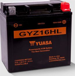 YSA-GYZ16HL, Yuasa GYZ Maintenance-Free Batteries GYZ16HL в ОАЭ, Дубай. Состояние - новое. Цена 650 AED. Фото, контакты продавца | AUTO.AE