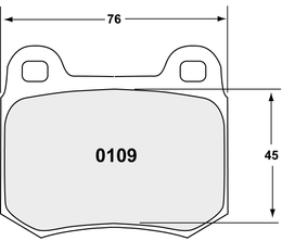 0109.08.16.44, PFC 0109.08.16.44 Rear Brake Pads for SUBARU STI / MITSUBISHI EVO 5-9 / NISSAN 350Z (08 Compound, 16mm) in UAE, Dubai. Condition - new. Price 1,360 AED. Photo, seller contacts | AUTO.AE