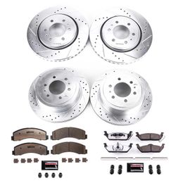 PWR-K3166-36, PowerStop Z36 Truck and Tow Brake Upgrade Kits for 2010-2011 F-150 - K3166-36 в ОАЭ, Дубай. Состояние - новое. Цена 3 400 AED. Фото, контакты продавца | AUTO.AE
